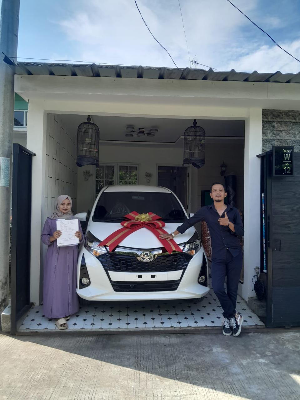 Serah Terima Toyota CALYA 1.2 G AT
