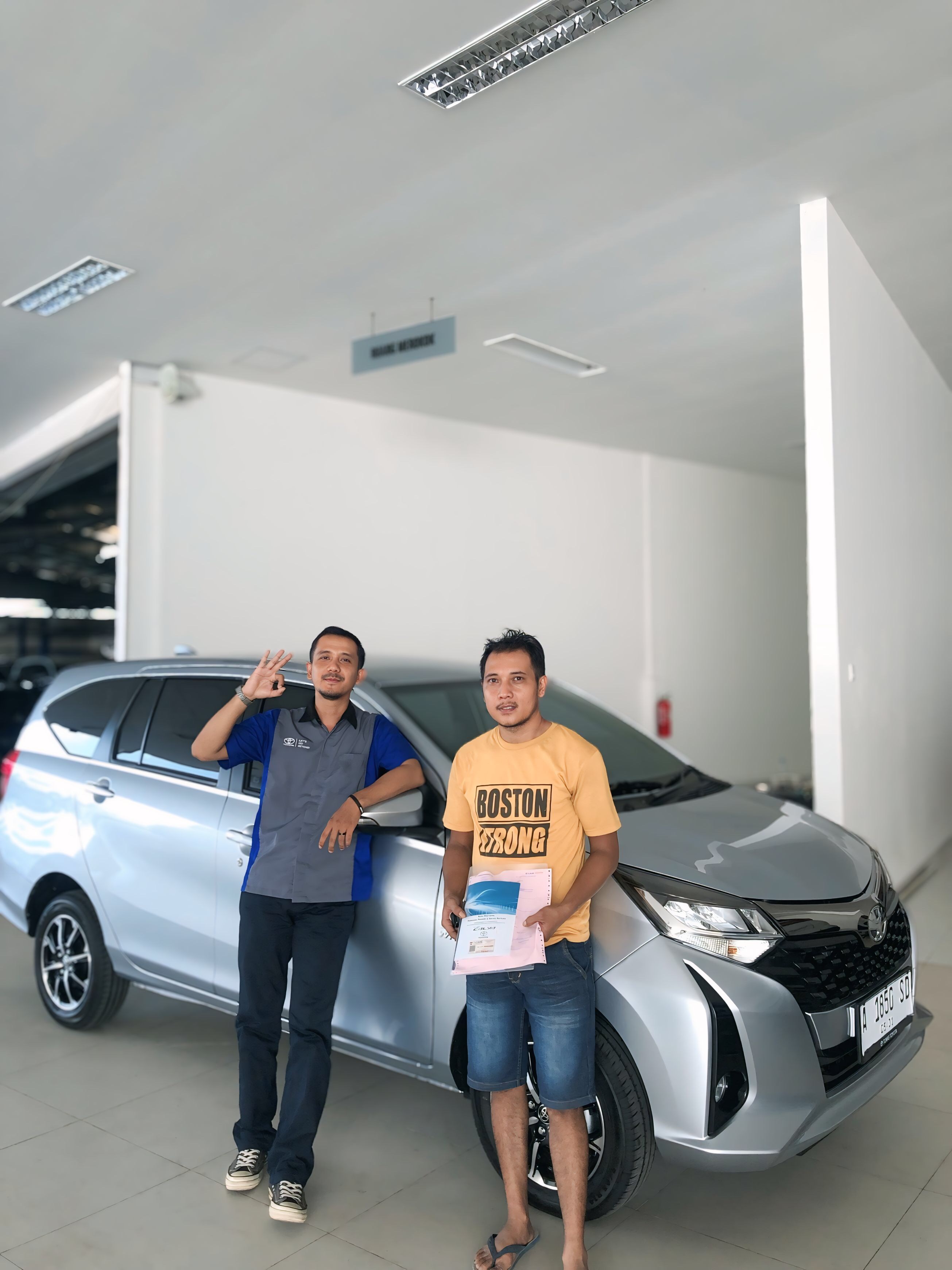 Serah Terima Toyota CALYA